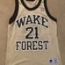 Wake Forest Men's Basketball Jersey 90s Vintage Tim Duncan Champion Size 40