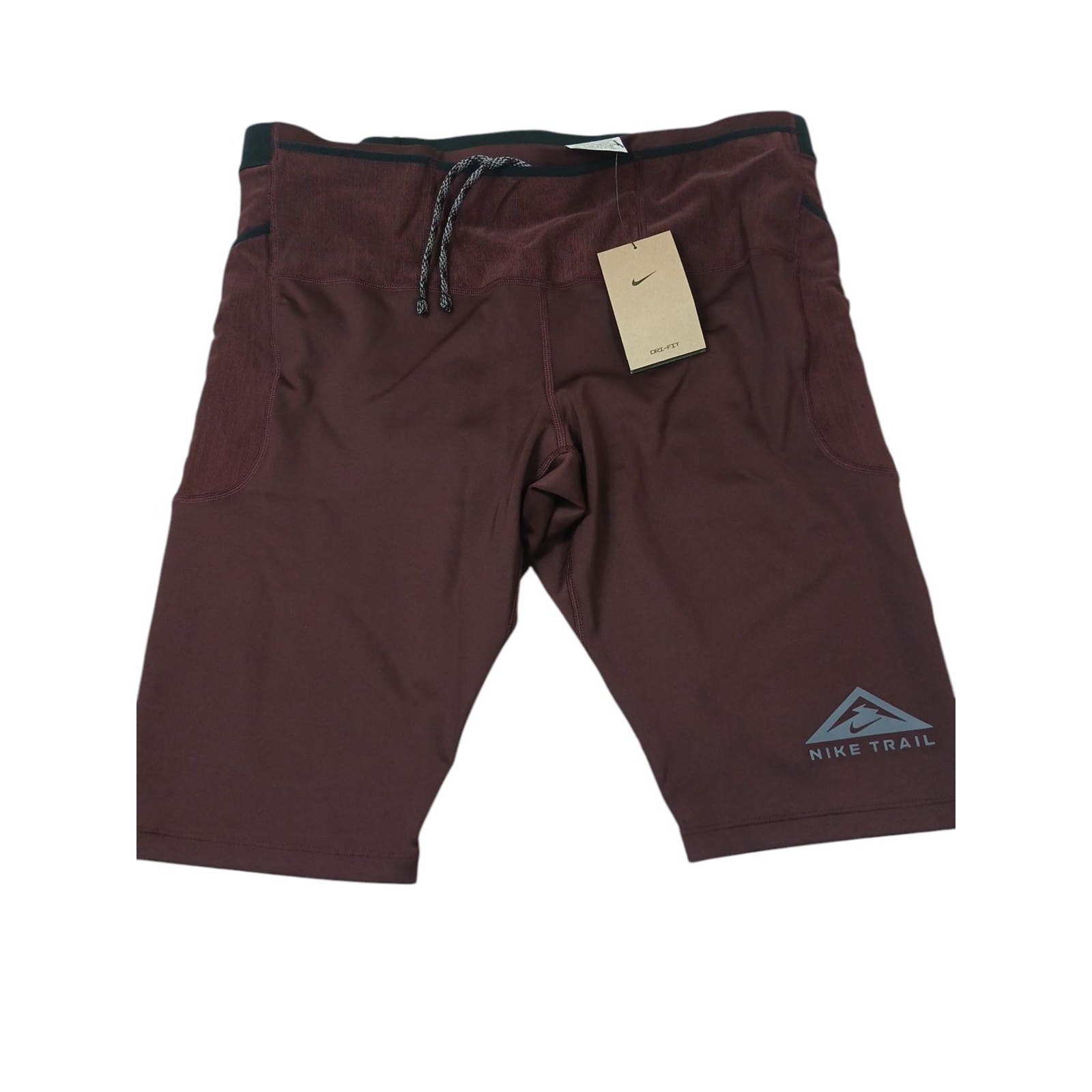 Nike Trail Lava Loops 1/2 Running Tights Burgundy DV9307-652 Men’s Size XXL