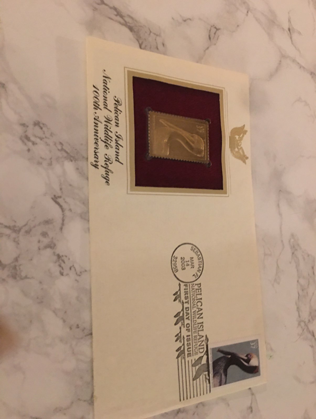 22 kt authorized gold stamp replica