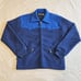 VTG BURTON SNOWBOARDS THERMALAYER ZIP SKI SNOW JACKET NAVY COBALT WOOL LG Women