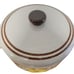 VINTAGE ENAMEL DUTCH OVEN WOODBERRY COLLECTION PAINTED MEADOW EUC