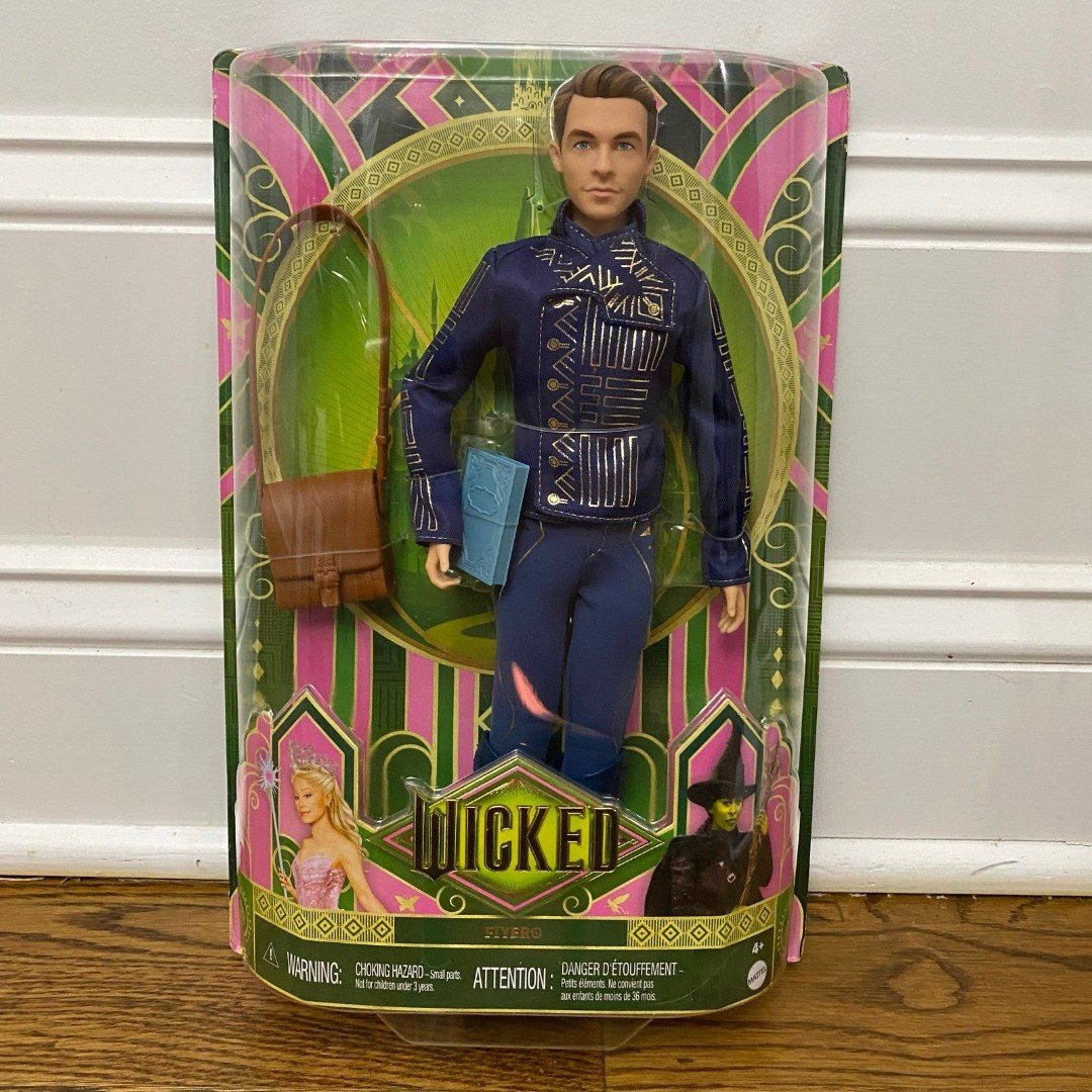 Fiyero Wicked Movie Doll 2024 URL Misprint Mattel ERROR Sealed New