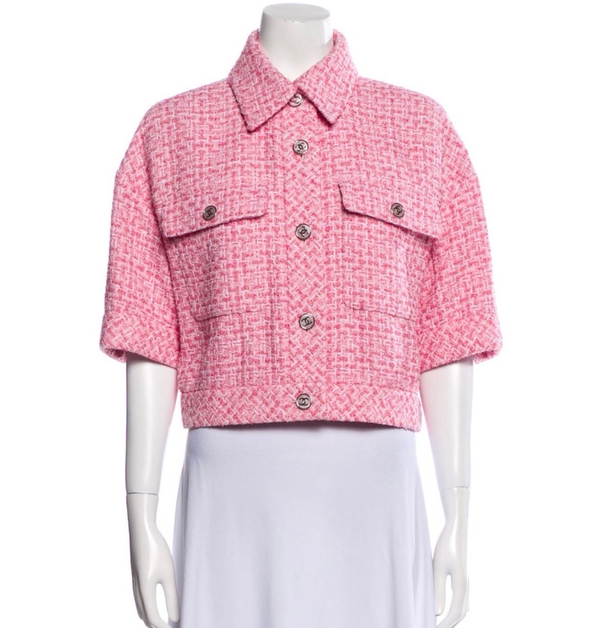Chanel Pink Bolero -Authentic Chanel