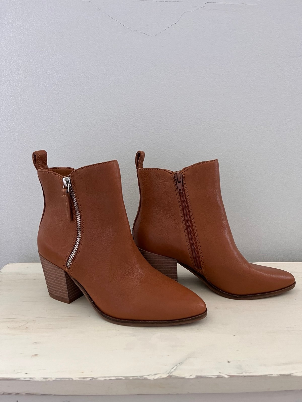 Lucky Brand Bidelia Women's Boots Saddle Size 6M