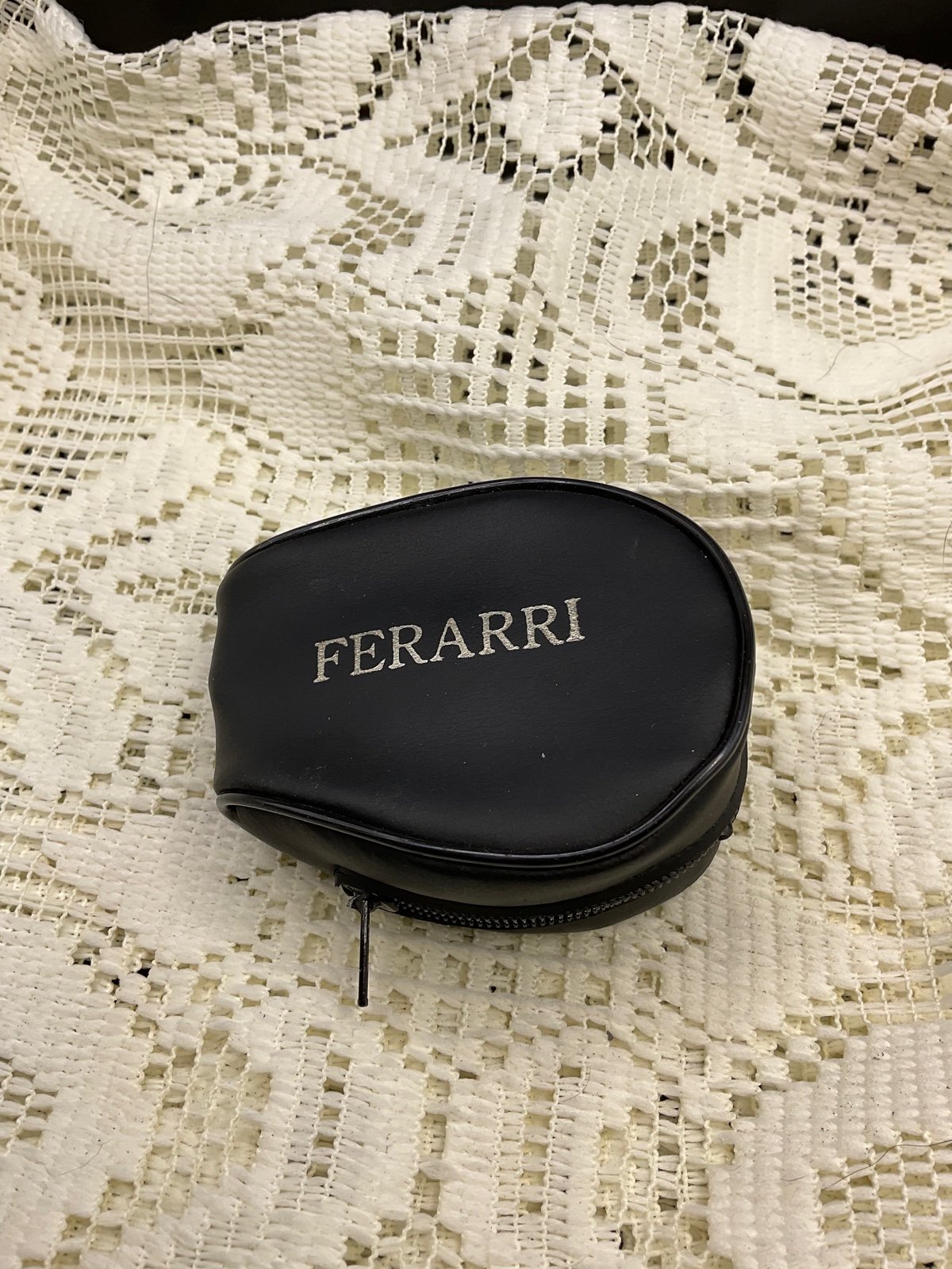 Vintage Ferrrari aviator folding sunglasses with case