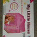 Kids Tent Princess Play Tent Pink Flower Pretend Playhouse