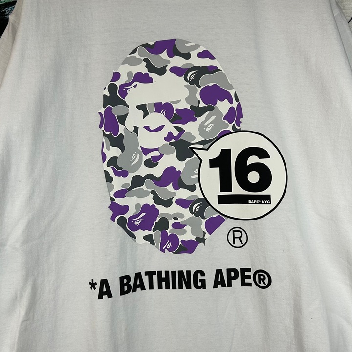 Bape Store New York XXV Ape Head Tee Size 2XL T-shirts