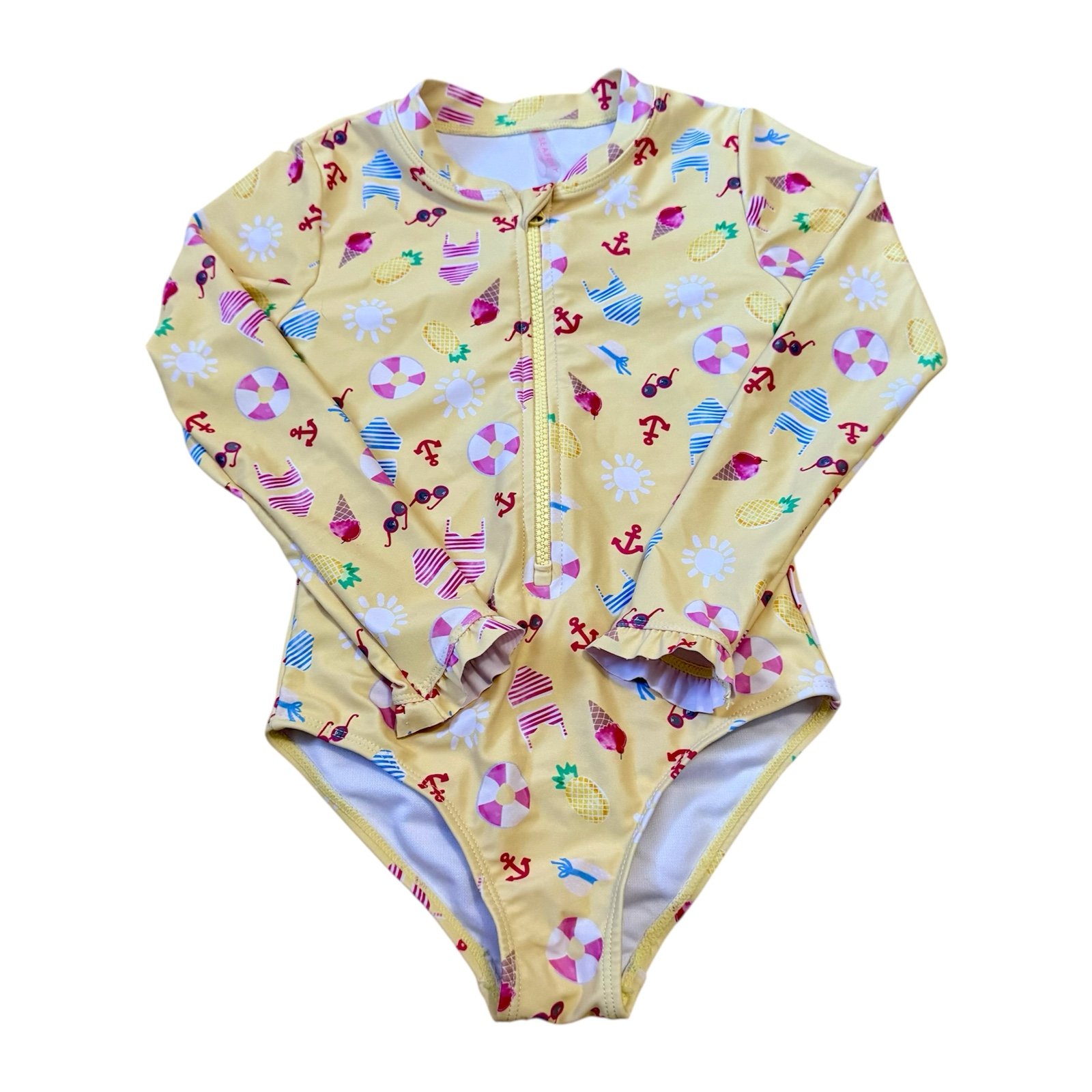 Sz 6 NWOT Seafolly Long Sleeve Swimsuit