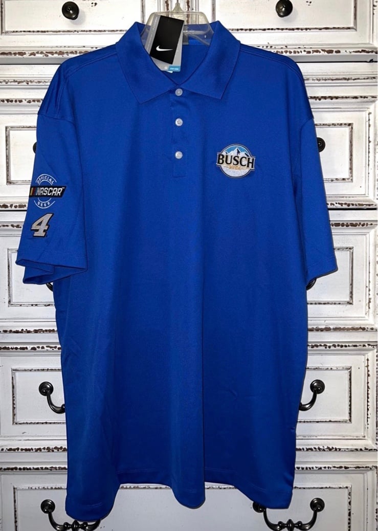 New Nike polo men’s size XL nascar golf polo
