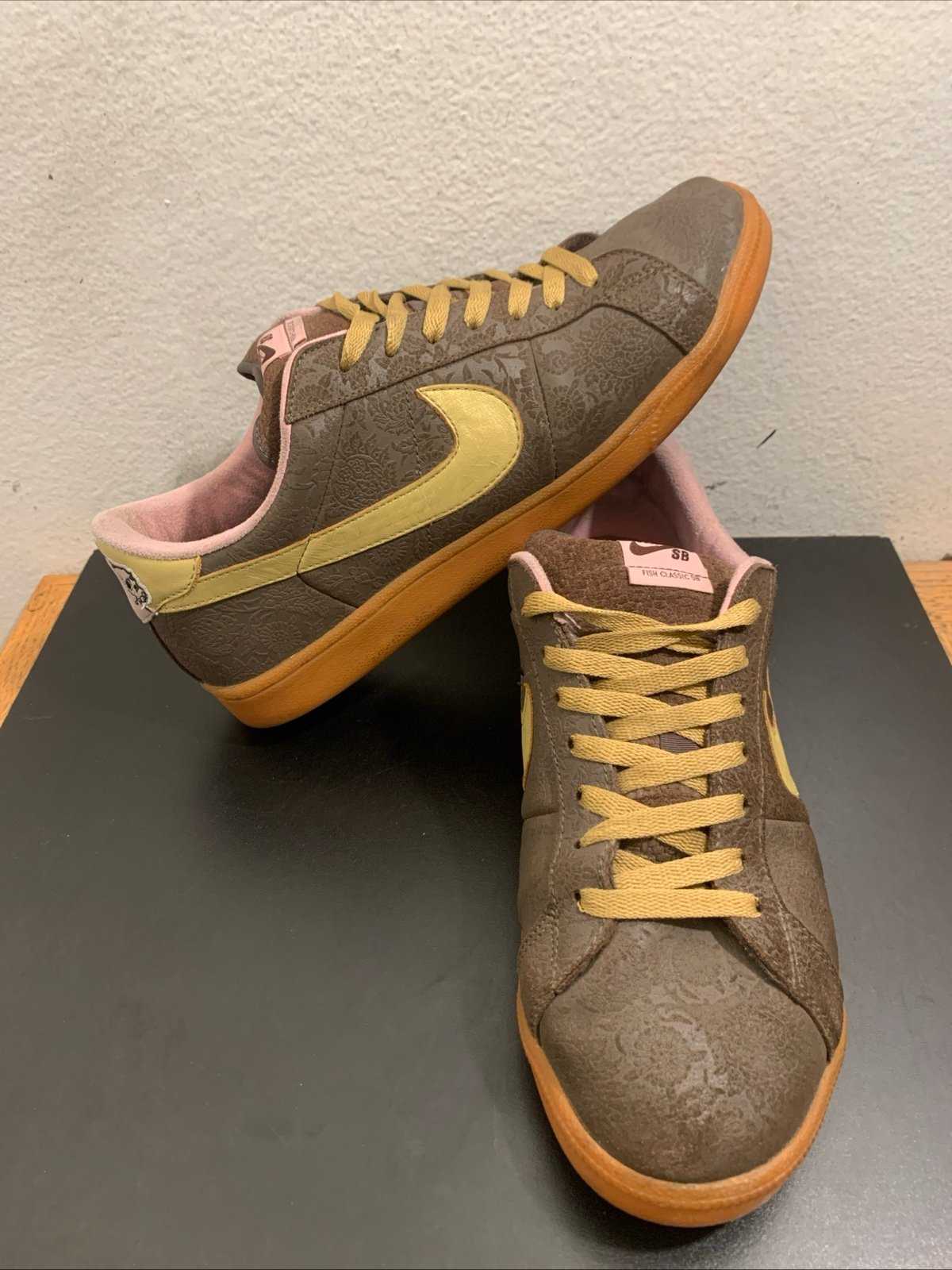 Nike Air Classic SB Brown Jeremy fish 310704-271 2006 Men Sz 11.5 No B