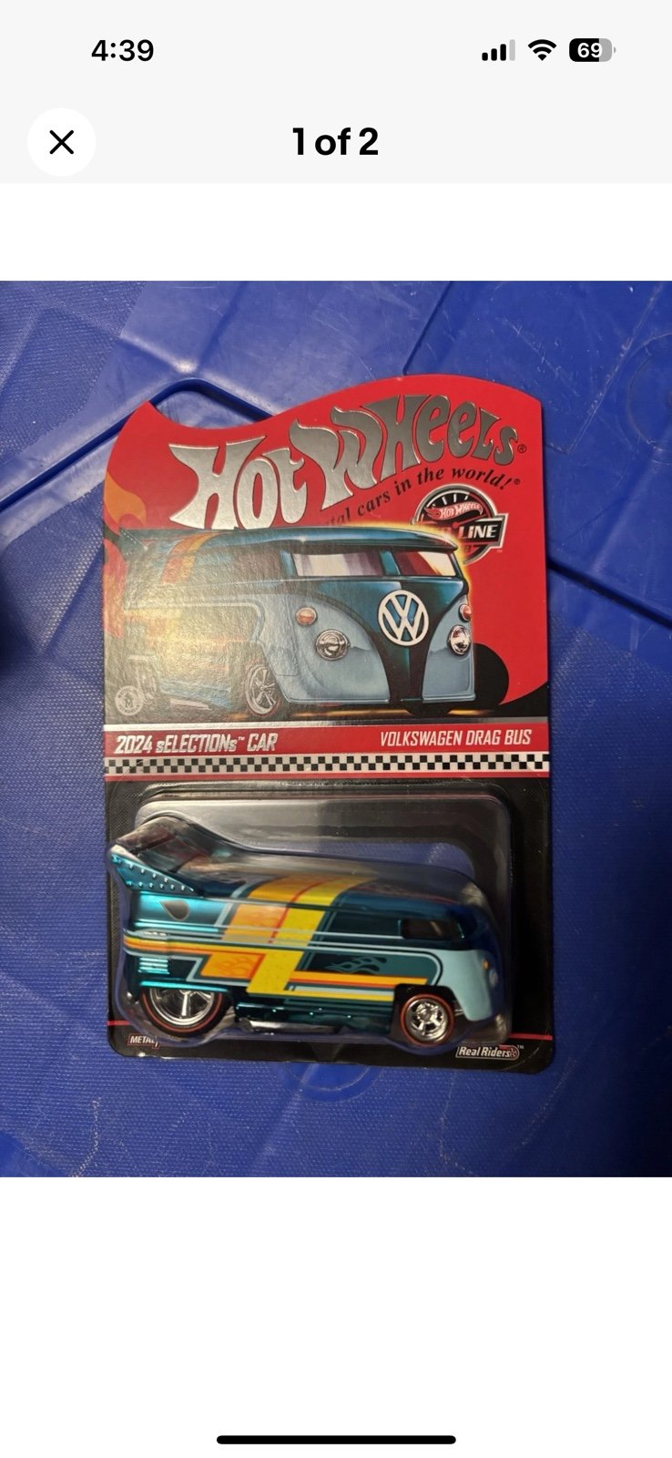 2024 Hot Wheels Collectors | RLC sELECTIONs | Volkswagen Drag Bus - HWF24 | NOC