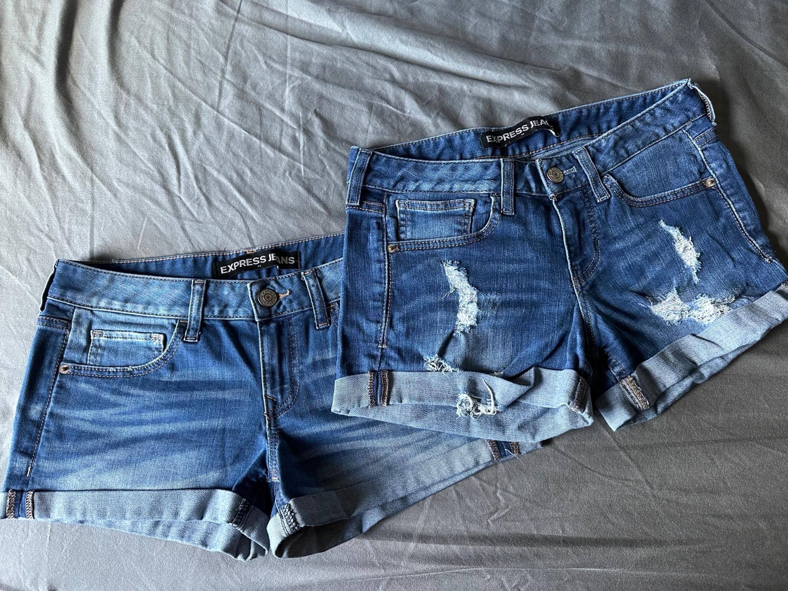 2- Express Jean Women’s Denim Shorts
