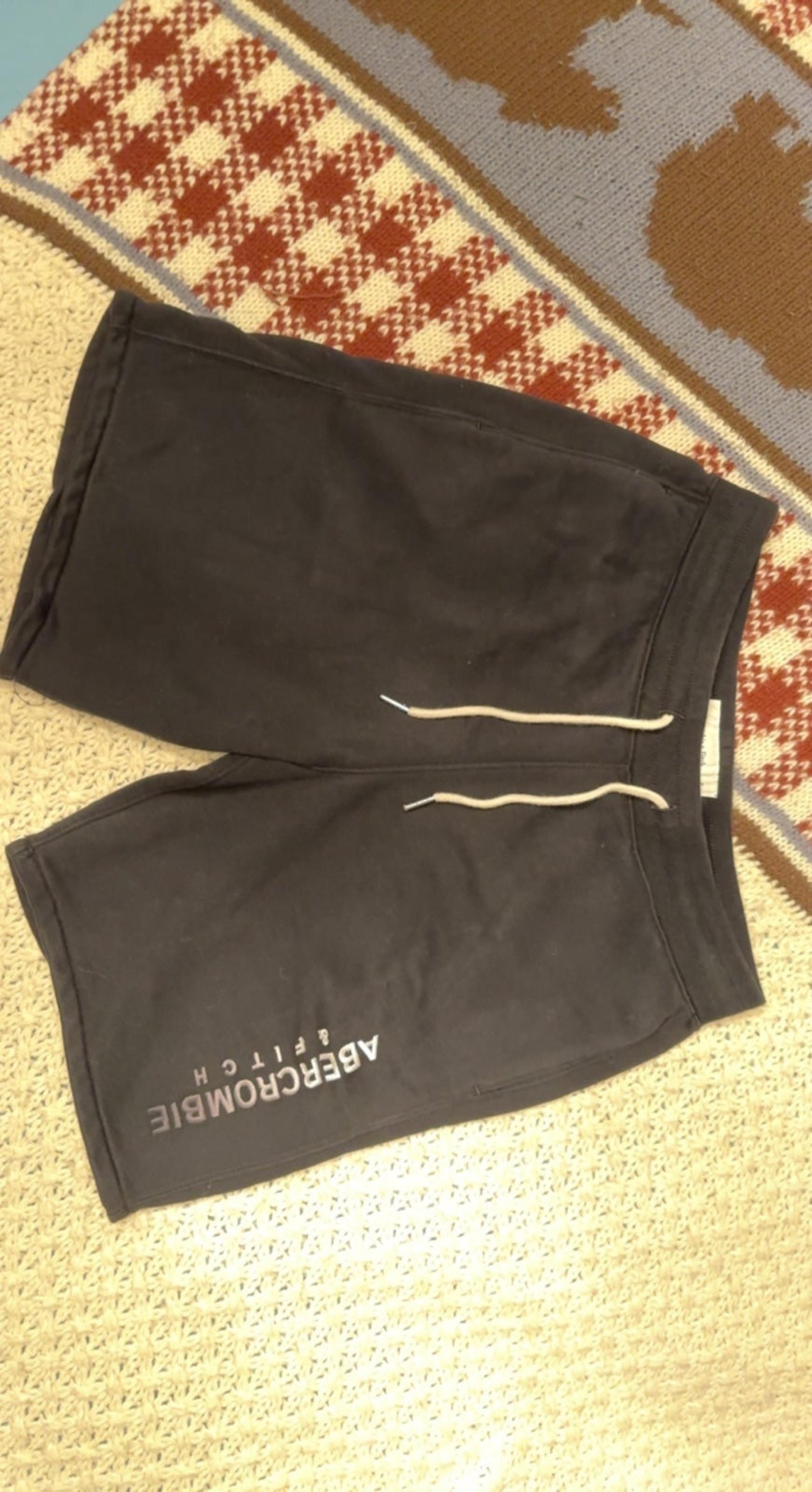 Abercrombie and Fitch black shorts