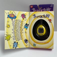 Tamagotchi Original Yellow Purple 1997 Box Included