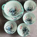 Stitch tableware 7 pieces