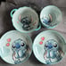 Stitch tableware 7 pieces