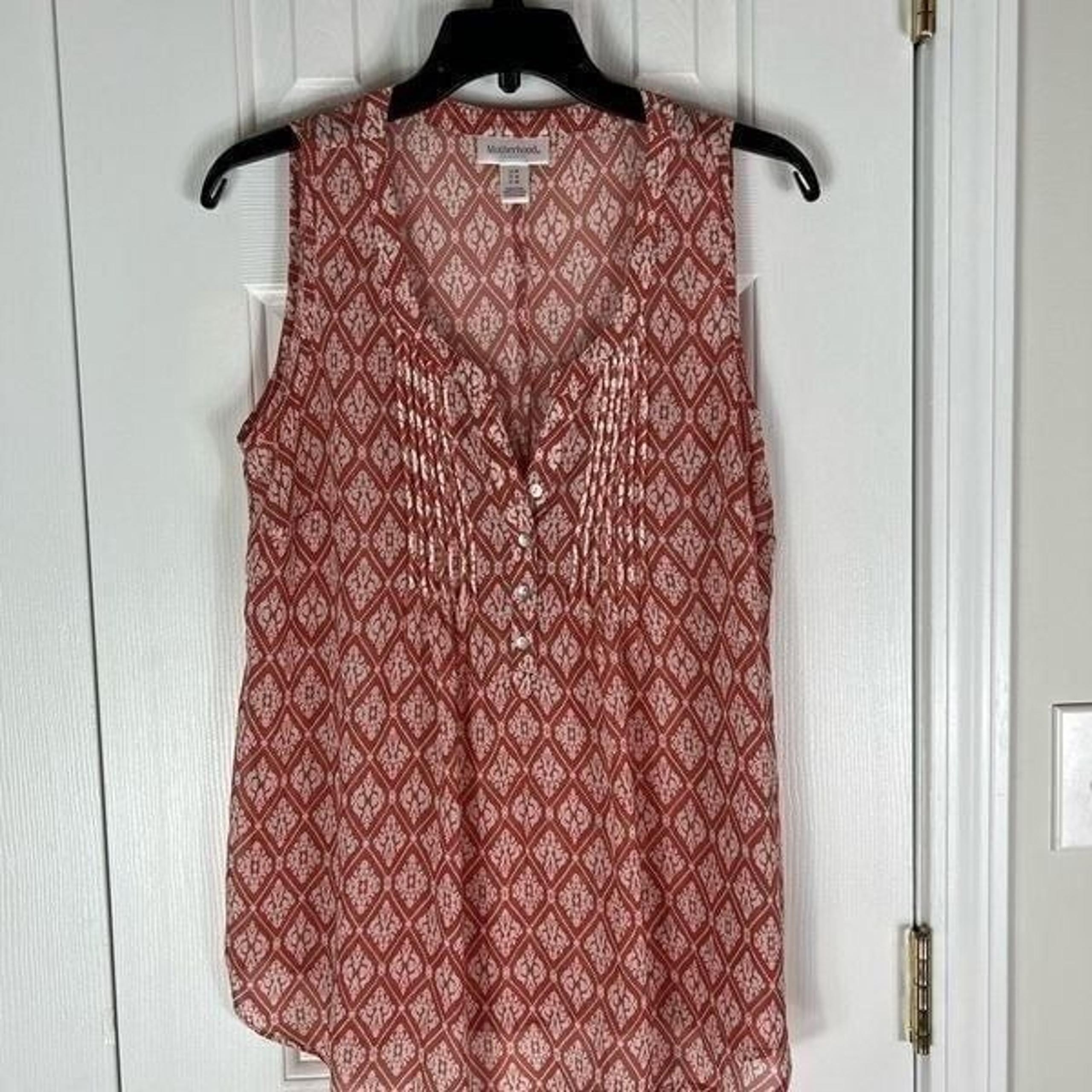 Motherhood Maternity Womens Blouse Size M
