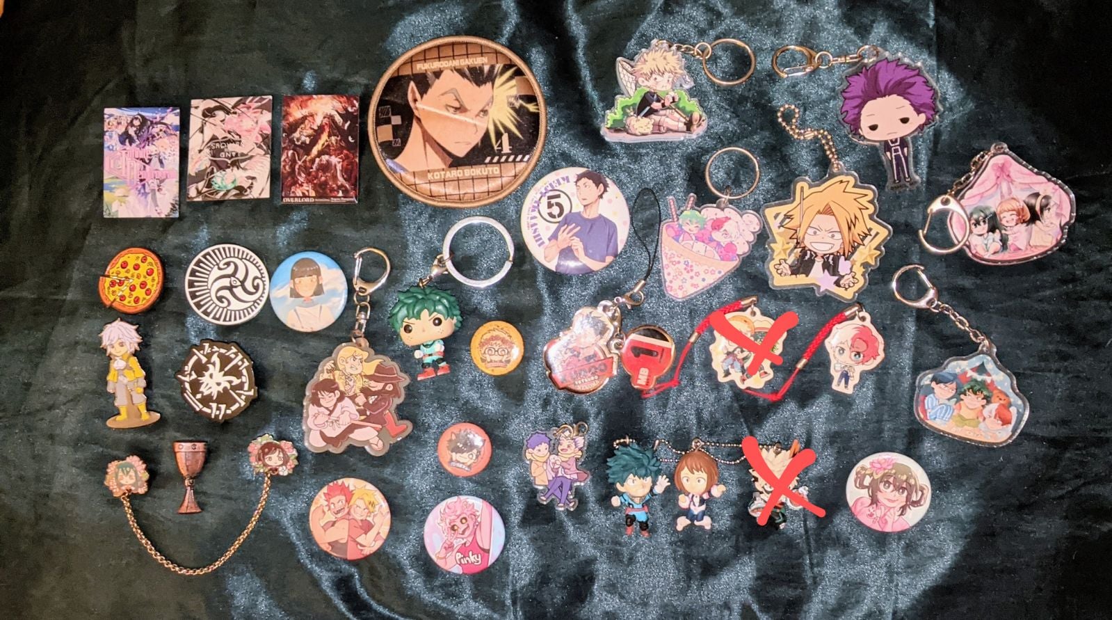 Anime, Ghibli, Misc. Pins & Keychains