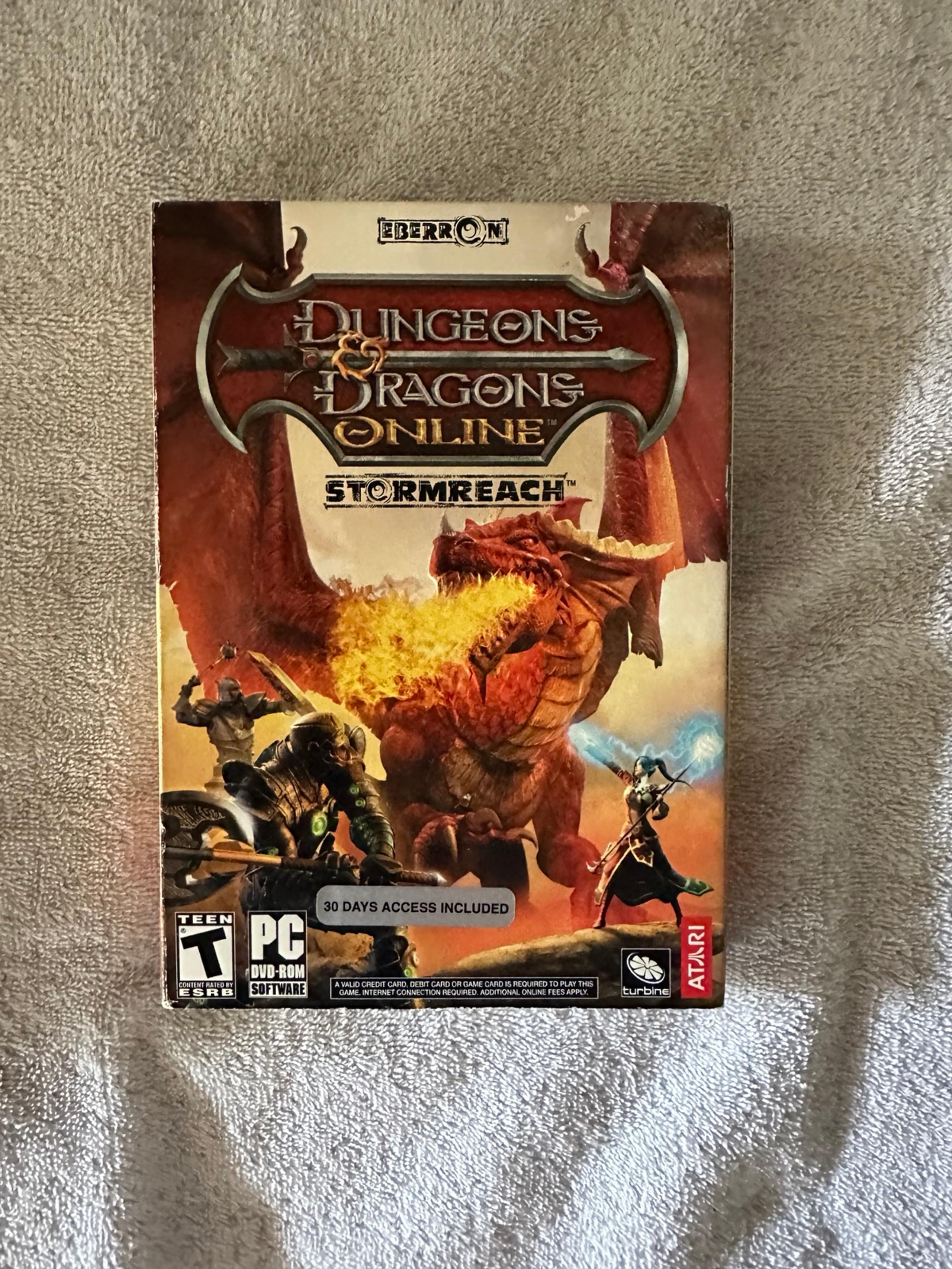 Dungeon and Dragons Online: Stormreach 2006 PC Game Eberron Games Atari Turbine