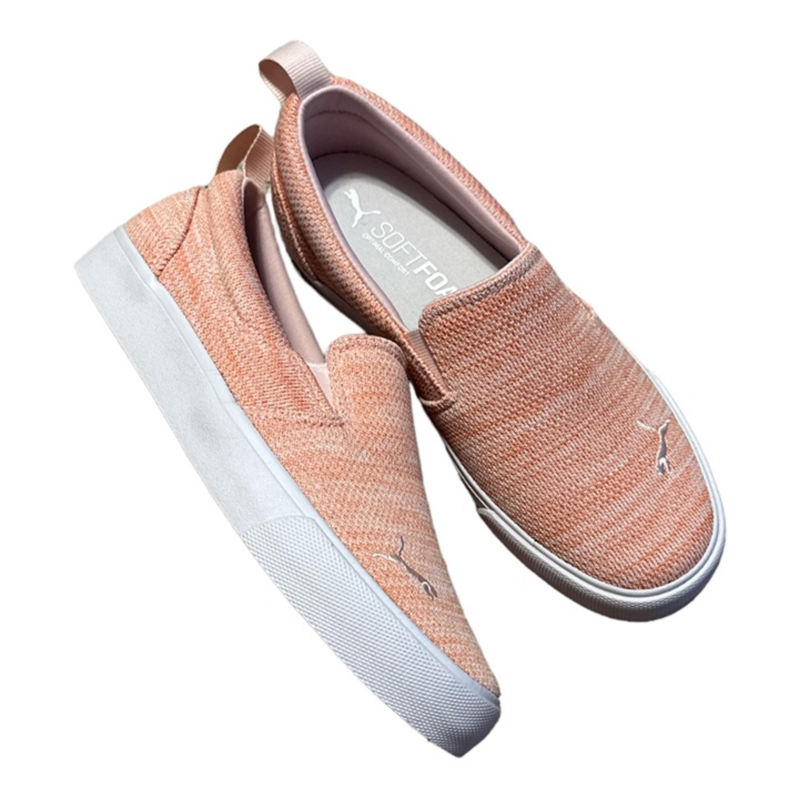 Puma - Slip on Soft foam - Women’s - 7.5 - Peach