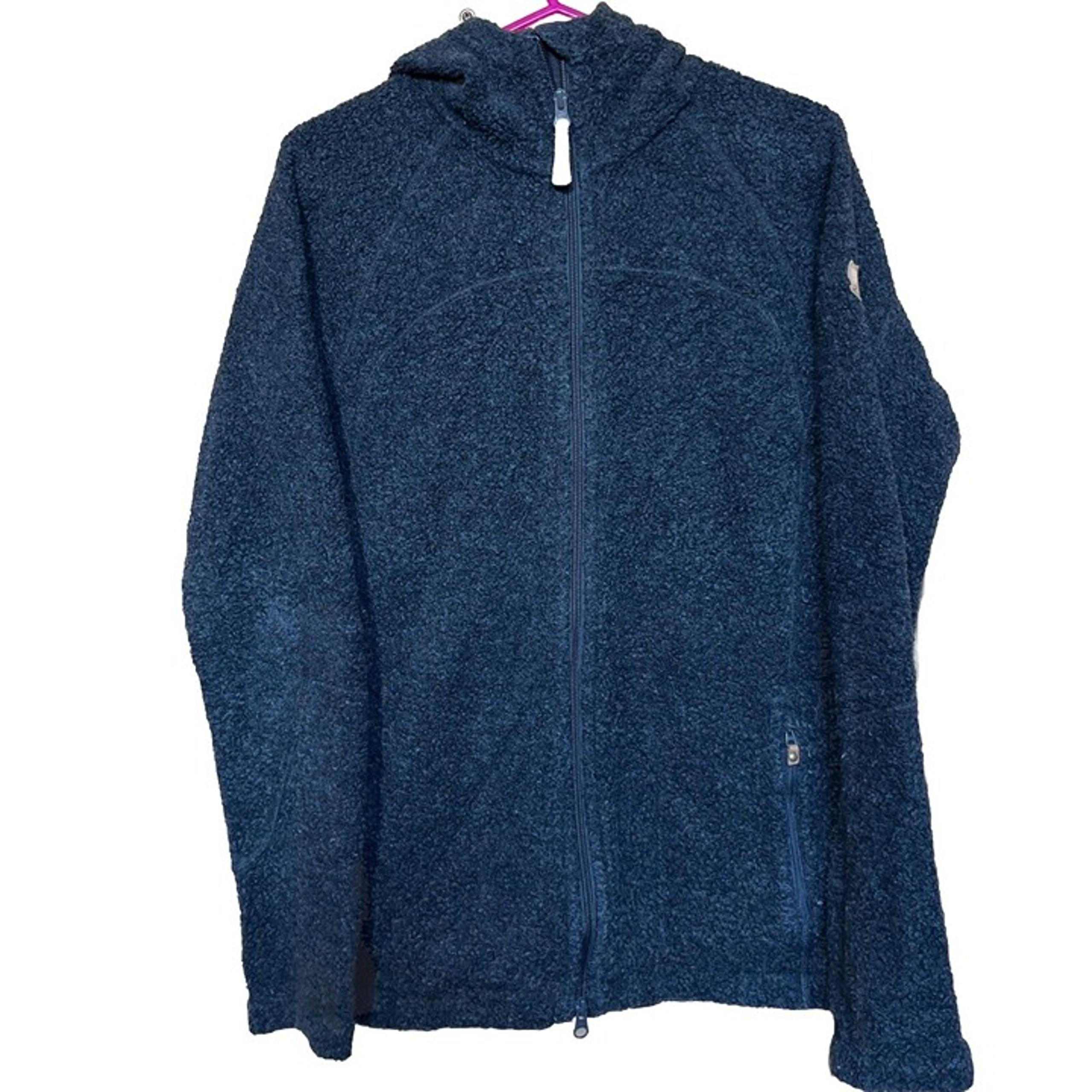 FJALLRAVEN Kaitum Fleece Women's Hoodie Full Zip Trekking Size M RRP £185