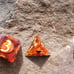 Dice Collector Gift Role Playing Eye Dice Liquid Dice Eye Center Gift for Gamer