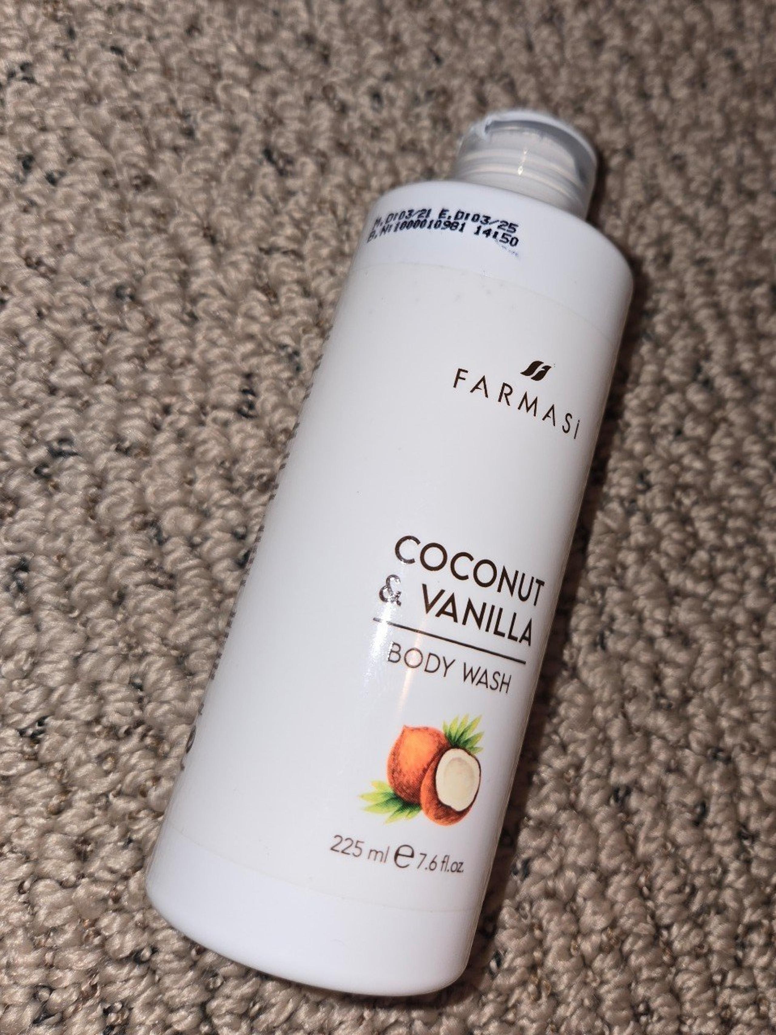 New Coconut Vanilla Body Wash
