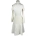 SANDRO Flavio Cold Shoulder Crochet Lace Fit and Flare Mini Dress Size 3