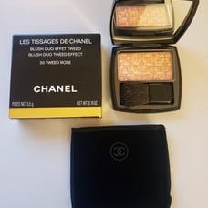 CHANEL Blush Duo Tweed Effect