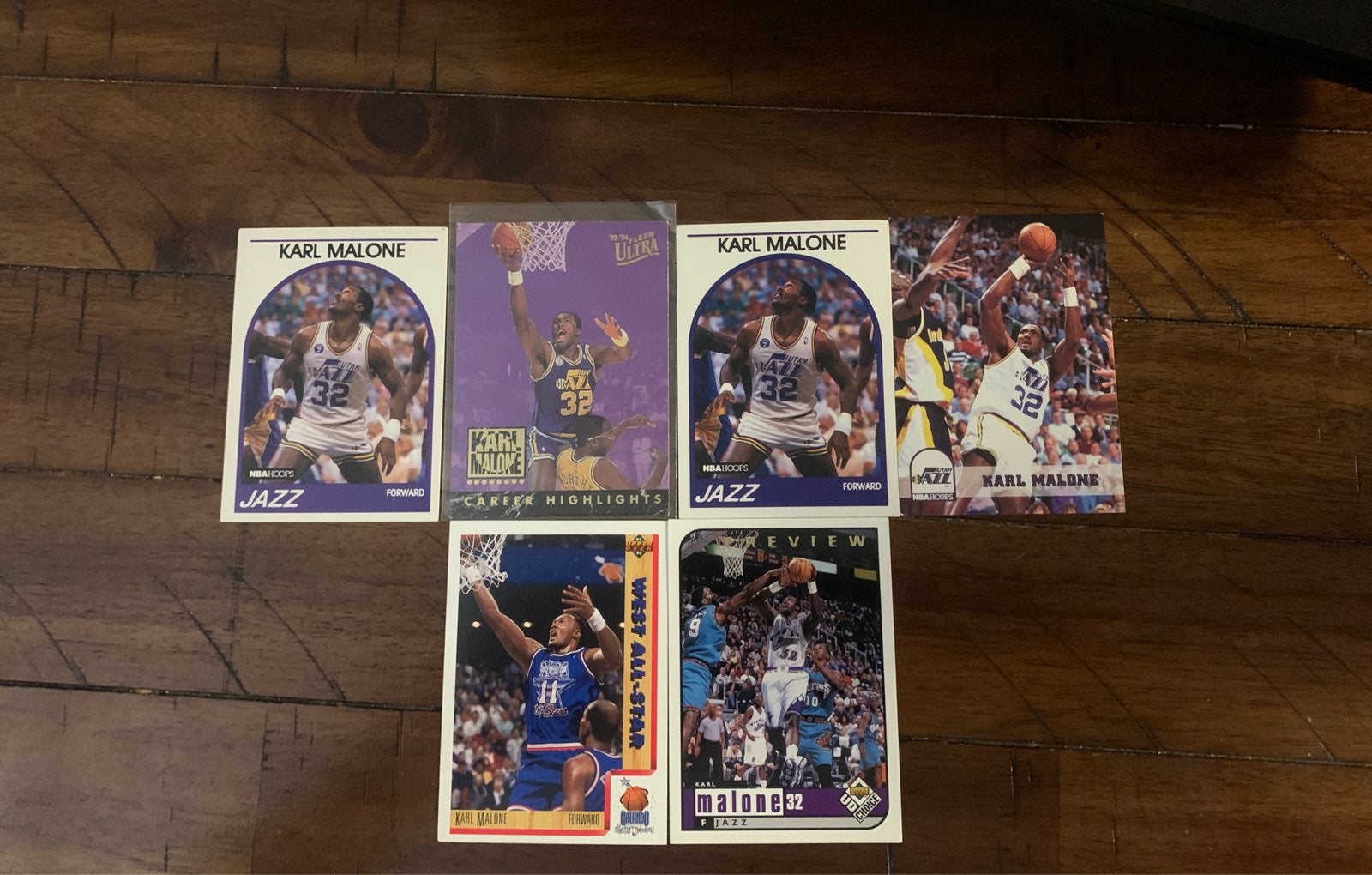 Karl Malone bundle 6 PCS