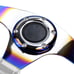 NEW JDM Universal 6-Hole 326mm Vip Clear Crystal Bubble Neo Spoke Steering Wheel