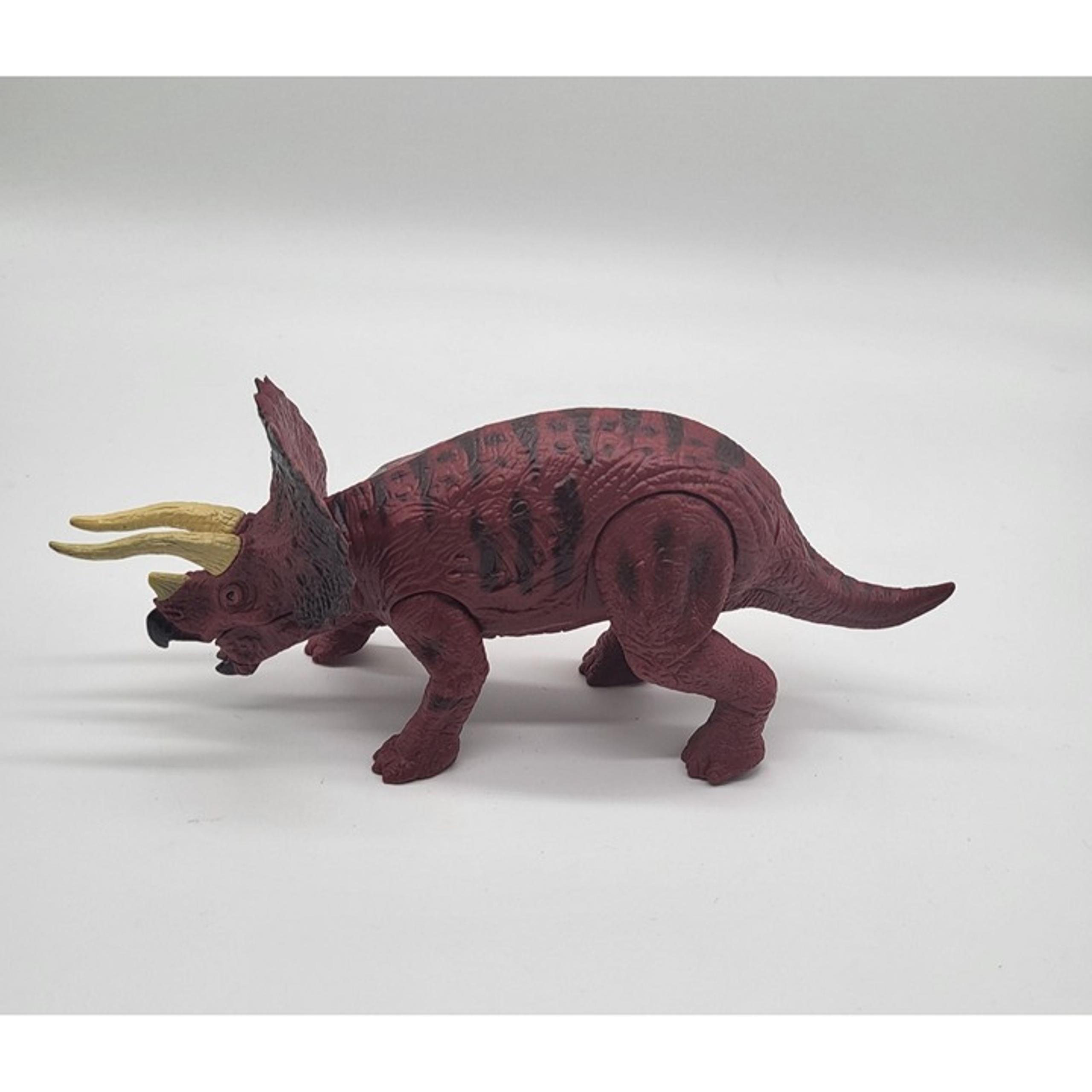 Kid Galaxy Triceratops Light and Sound Posable Action Dinosaur Toy