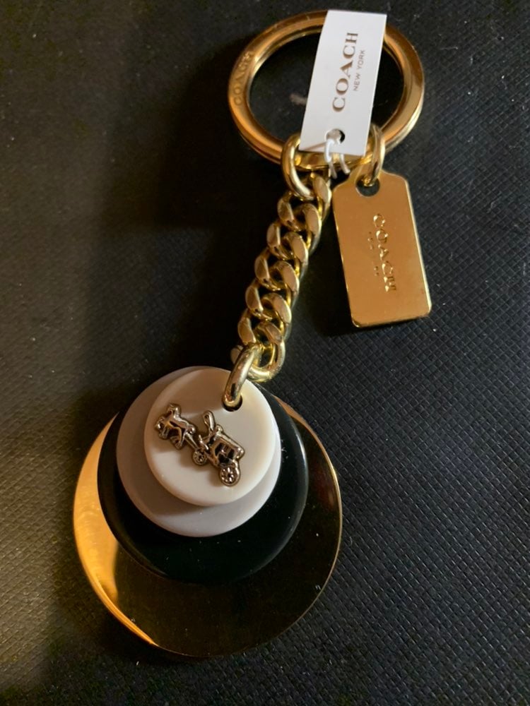 Coach Multi Disc Keychain
