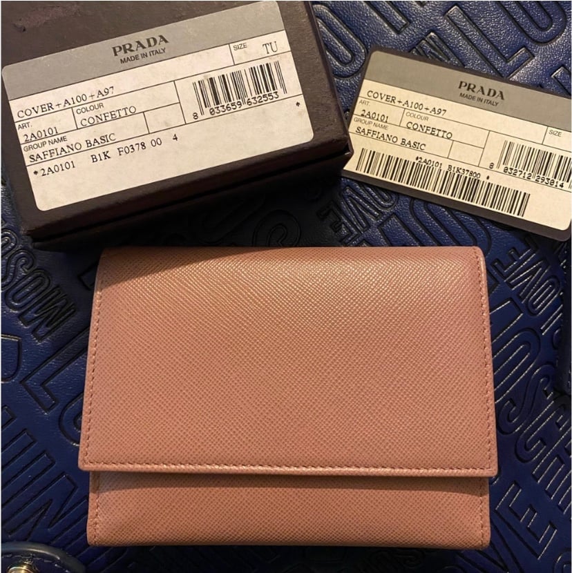 PRADA Trifold Mini Organizer