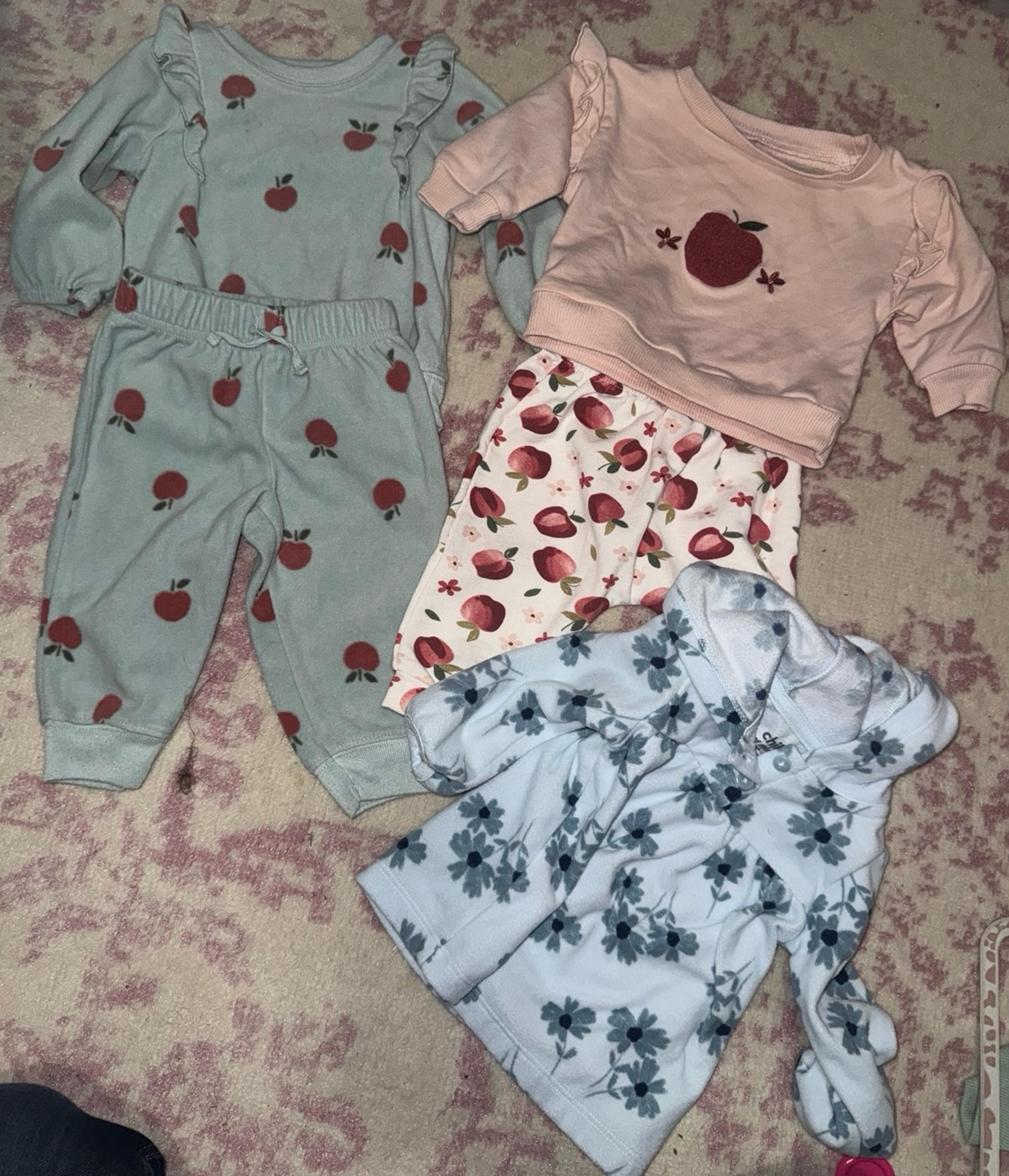 Baby Girl Sweatshirt Bundle Size 3-6 Months