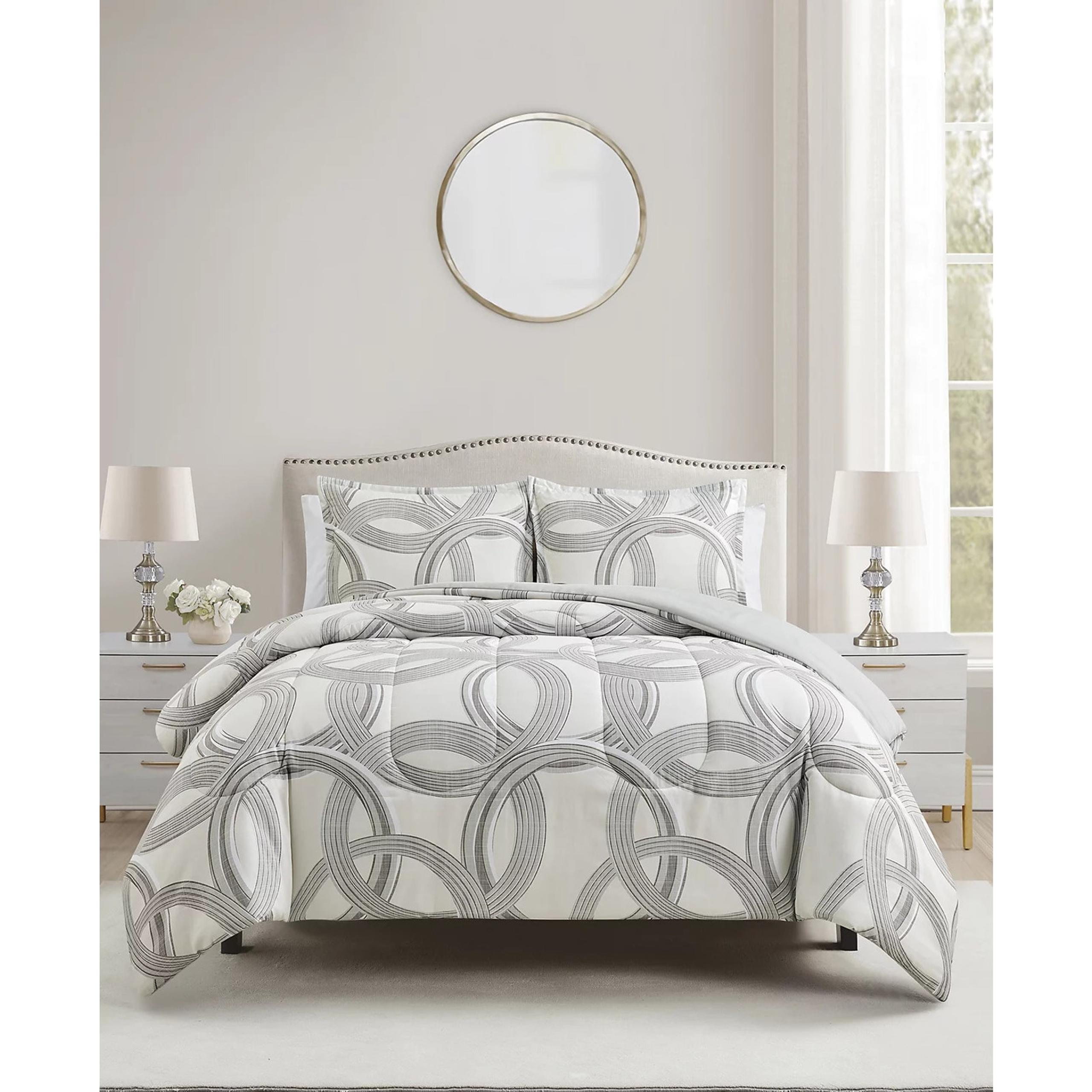 Sunham Rings 3-Pc. King Comforter Set Multicolor