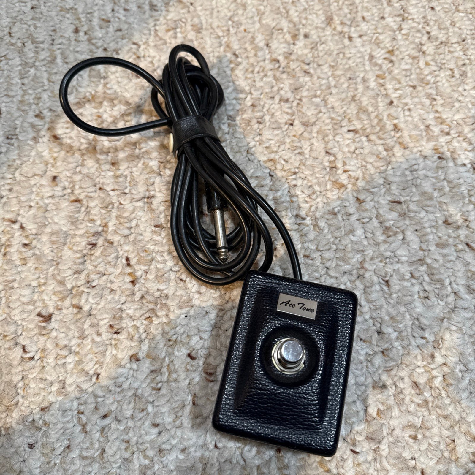 Vintage Ace Tone Footswitch Pedal - Boss Roland - Amp Effect Black