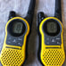 Motorola Talkabout MH230R 2-Way Radio Set Charger and Spare Batteries EXCELLENT