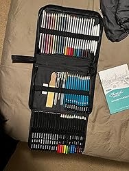 BRAND NEW 73 Pack Art Supplies Sketching Kit for Adults Kids Teen Gifts