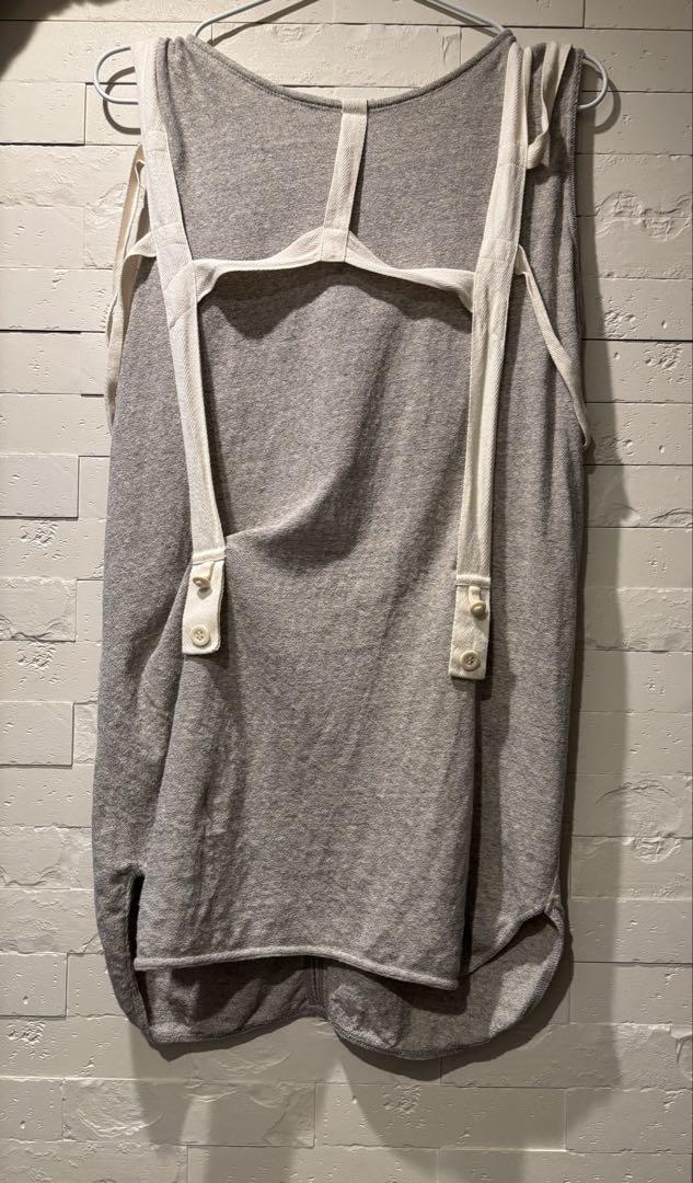 FUMIKA_UCHIDA/HARNESS NO-SLEEVE TOP(OATMEAL)
