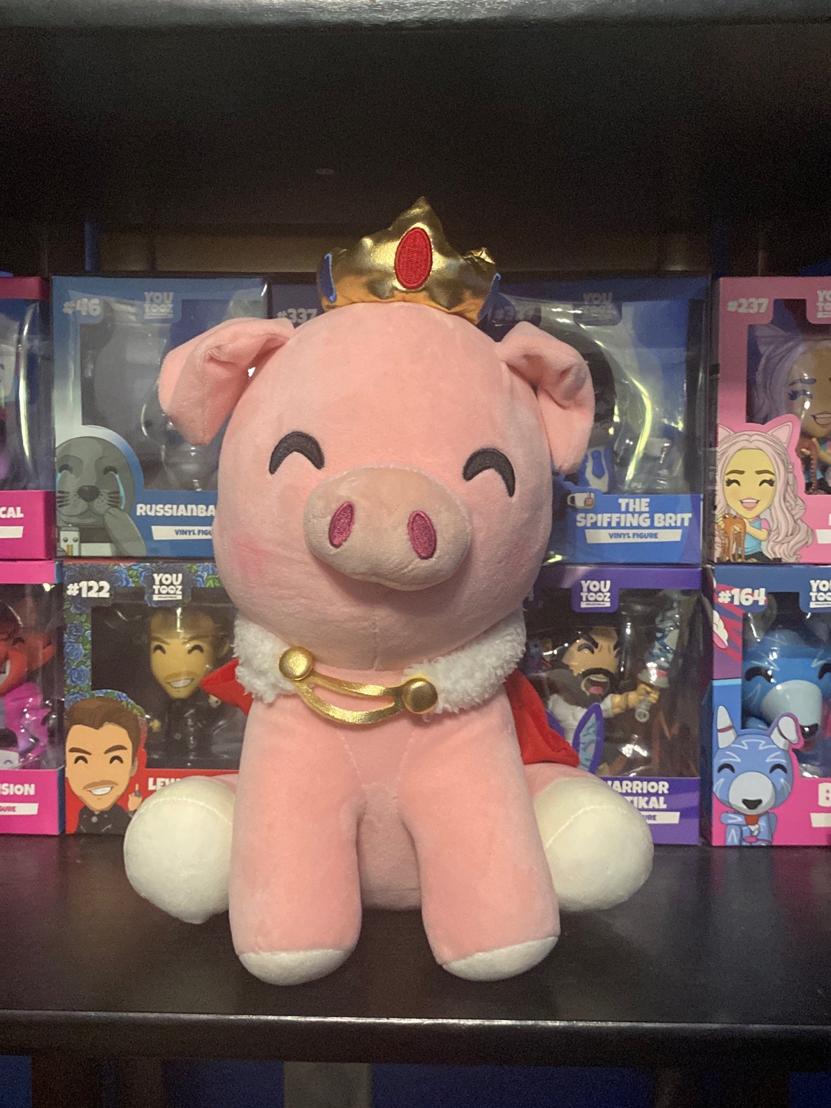 Technoblade 1 foot sitting plush youtooz