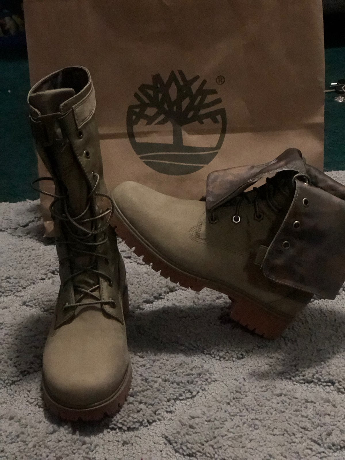 Camo Timberland Boots