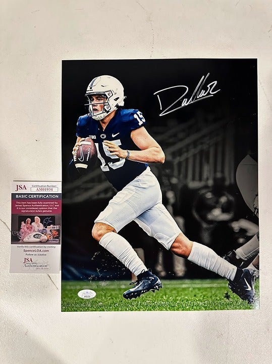 Drew Allar signed autographed Penn State Nittany Lions 11x14 Photo JSA