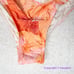 New! Peony Free People Ruched Staple Hi Bikini Bottoms, women size S