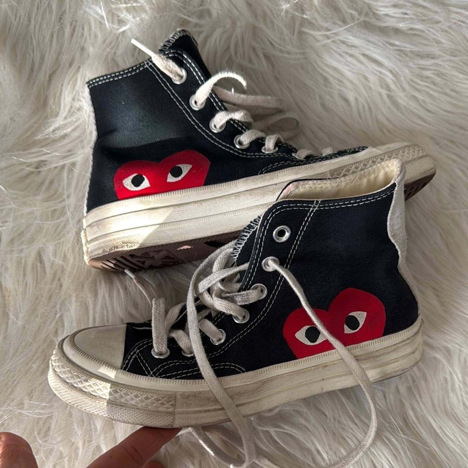 Converse Chuck Taylor All Star High x Comme des Garcons Play Sz 5
