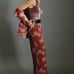 NWT CORSET-SEAMED VELVET CAMI Moulin Rouge Top Tank by Blue Tassel SZ SMALL