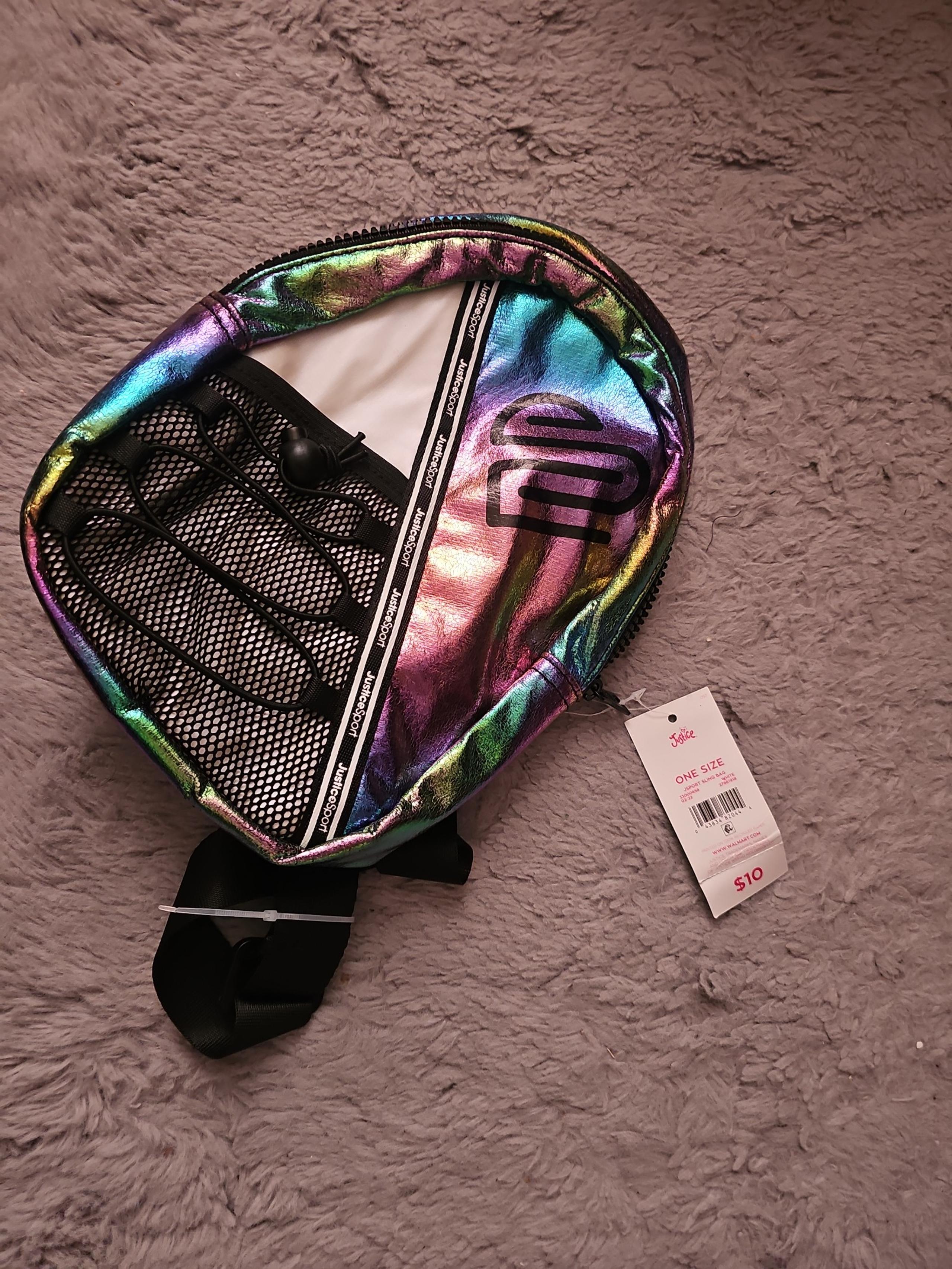 Justice sport sling bag one size