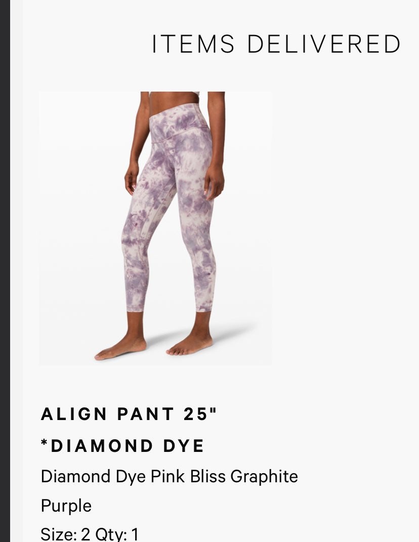 lululemon leggings size 2
