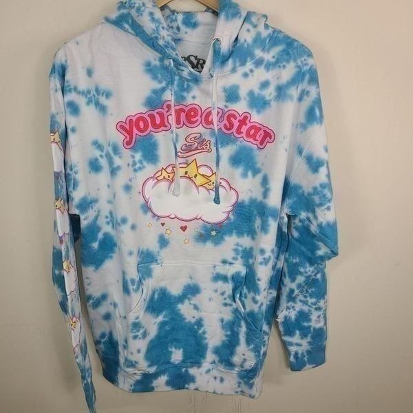 BSR By Samii Ryan You're a Star Sis Tie Dye Hoodie