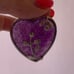 Vintage Genuine Amethyst Sterling Silver Pendant